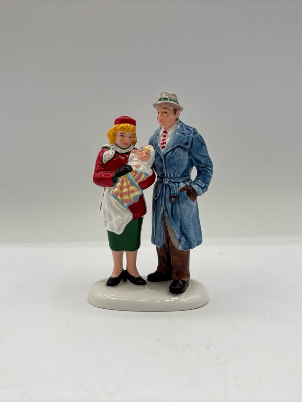 Dept 56 1999 Vintage Original Snow Village Welcome To The Congregation 56.55014